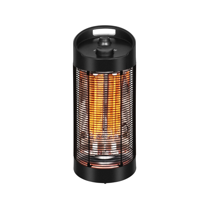 1. 2kW EQ Heat Electric Table Top Patio Heater Black