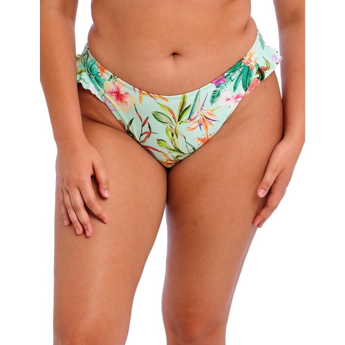 Elomi Sunshine Cove High Leg Bikini Brief - Aqua - L - 14
