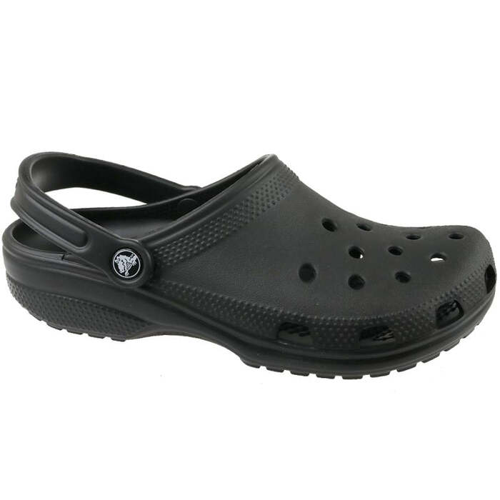 Crocs Unisex Classic Slippers - Black