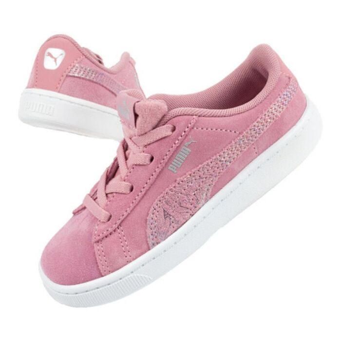 Puma Junior Vikky Shoes - Pink