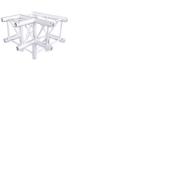Contestage Quatro290 50mm Truss 3 Way Corner -ÿWhite