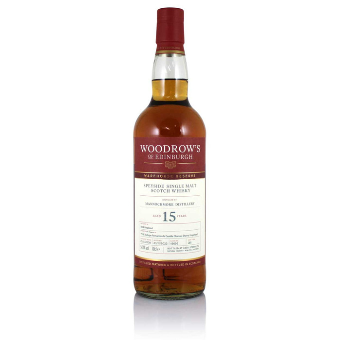 Mannochmore 2008 15 Year Old Woodrow's Cask #15693
