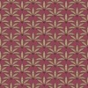 Into The Wild Leaf Motif Wallpaper Red and Gold Galerie 18514