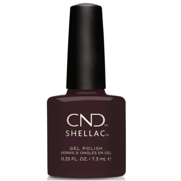 CND Shellac Gel Polish Dark Lava - 7. 3ml