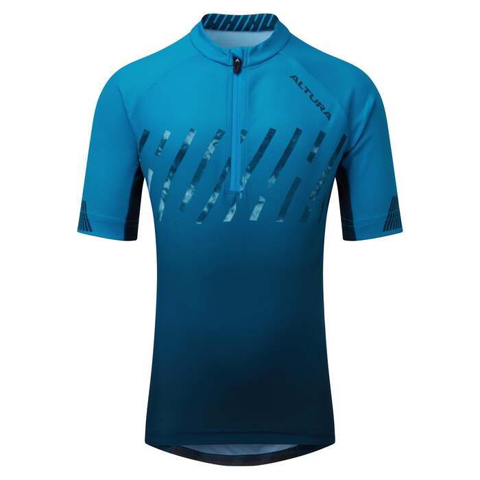 Kids Airstream Short Sleeve Cycling Jersey |5 - 6 Years | Breathable, Comfortable Fit with 3 Rear Pockets | Perfect for Young Riders | Altura