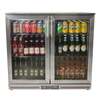Draco Grills Avalon Outdoor Stainless Steel Double Bar Fridge 208L