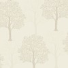 Ornella Trees Heavyweight Vinyl Wallpaper Cream Holden Opus 35250