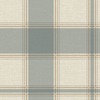 Carmella Check Textured Heavyweight Vinyl Wallpaper Blue Belgravia 7157