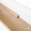 19mm Thick Real Wood Solid Oak Scotia Beading 2. 4m