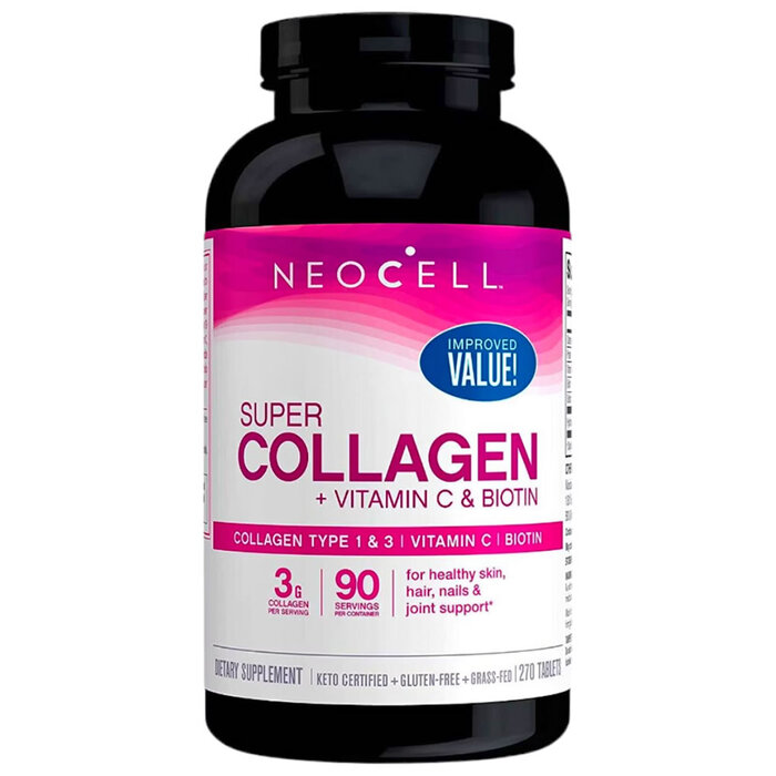 NeoCell Super Collagen + Vitamin C & Biotin 270 Tablets