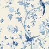 Laura Ashley Summer Palace Wallpaper Royal Blue 113390