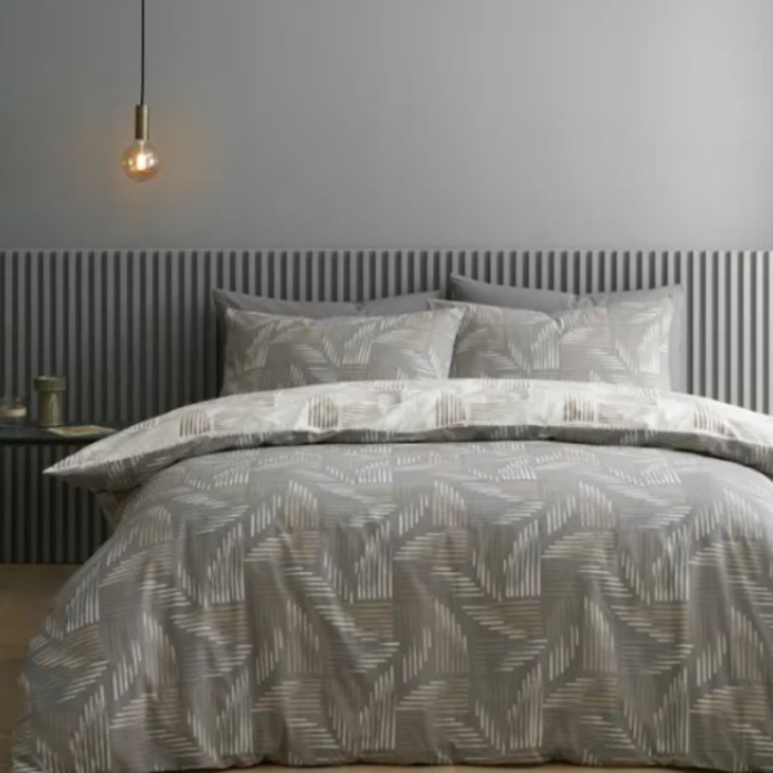 100% Cotton Scandi Natural Extra Large Single Duvet Cover Set