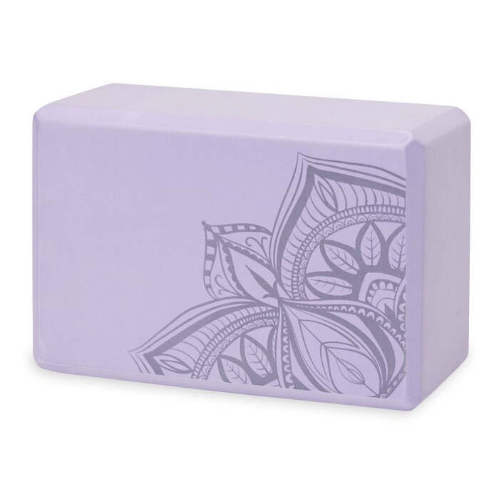 Gaiam Lilac Point Foam Yoga Cube - Purple