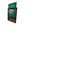 Wood Frame Slide-In Poster Case