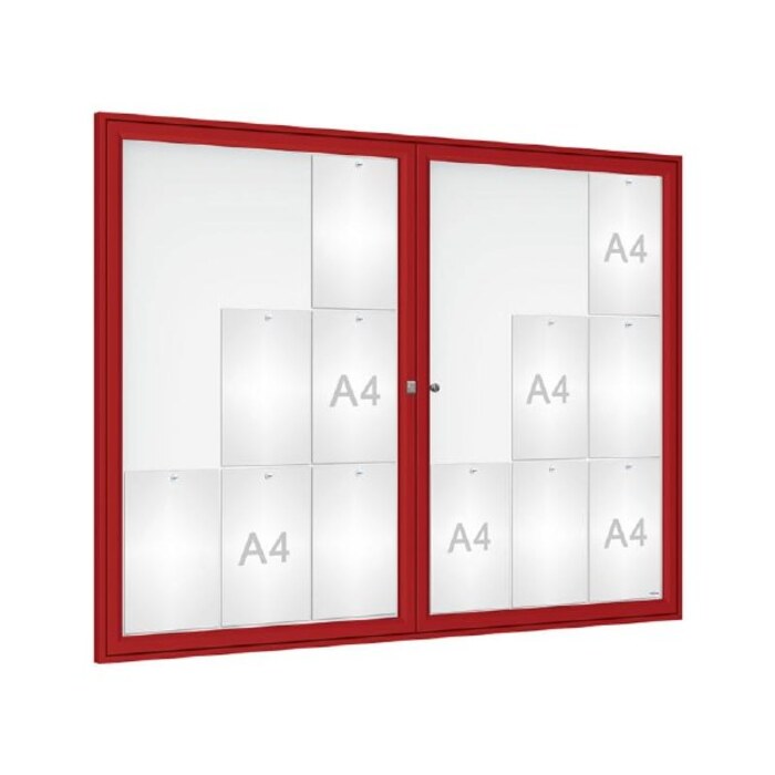 Tradition Double Door Outdoor Noticeboard