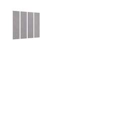 Acoustic Wall Panels 120 x 30cm, Pack of 4