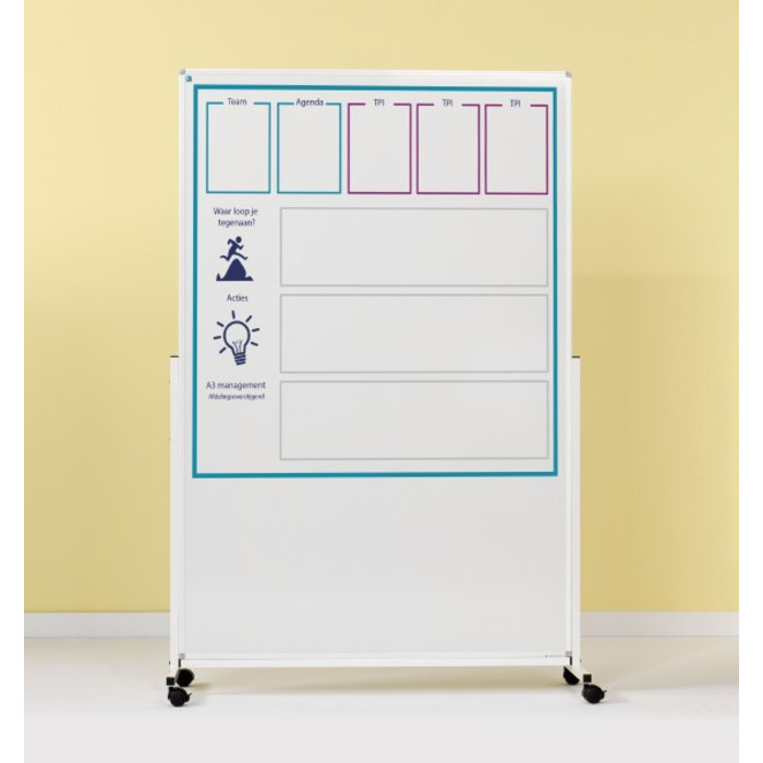 Mobile Custom Printed Whiteboard