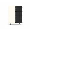 A08 Mobile Shelving Unit with Glass Writing Board
