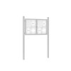 Premium Post Mounted Outdoor Noticeboard