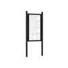 Premium Post Mounted Outdoor Noticeboard