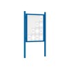Premium Post Mounted Outdoor Noticeboard