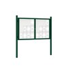 Premium Post Mounted Outdoor Noticeboard