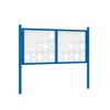 Premium Post Mounted Outdoor Noticeboard