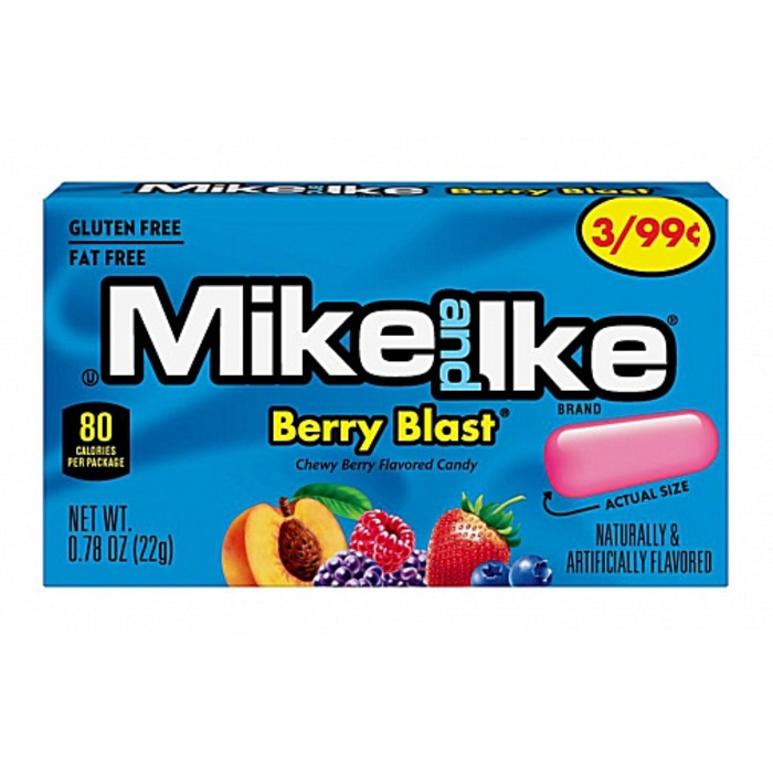 Mike & Ike Berry Blast Minis Changemaker 22g *USA*