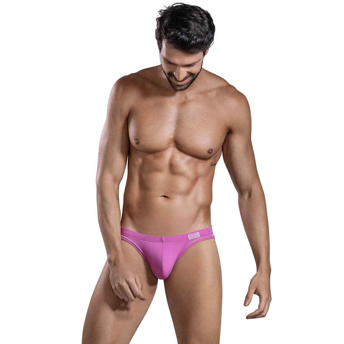 Clever Moda Mirage Piping Brief - Grape