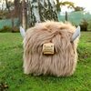 Beatrice the Highland Bull Footstool