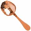 Biloxi Copper Julep Style Cocktail Strainer 21cm