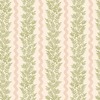 Foliage Stripe Wallpaper Cream