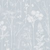 Botanical Wallpaper Dusky Blue World of Wallpaper AF0040
