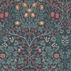 William Morris At Home Blackthorn Wallpaper Navy Blue 124251