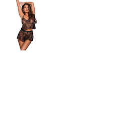 Pour Moi For Your Eyes Only Lace Cami And Short Set