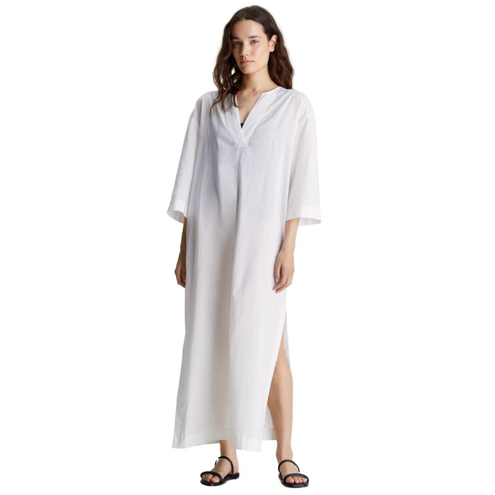 Calvin Klein Beach Cover Up - White - L - 14