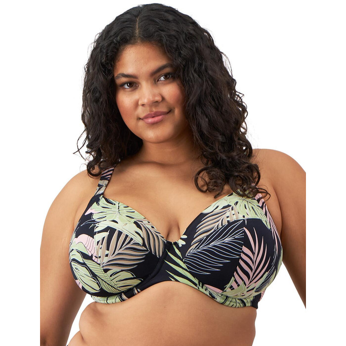 Elomi Tropical Retreat Plunge Bikini Top