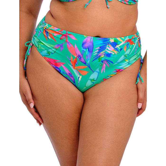 Elomi Toyama Tides Adjustable Bikini Brief - Jade - 5XL - 24