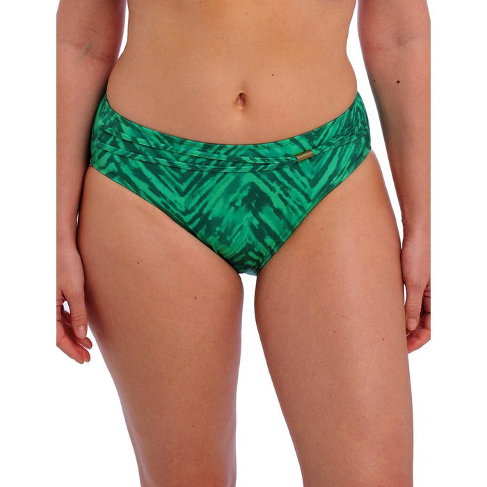 Fantasie Punta Mita Mid Rise Bikini Brief - Emerald - L - 14