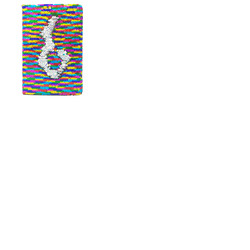 Exerz Reversible Sequin Notebook A5 Size - Rainbow