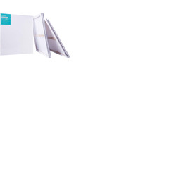 Exerz 50x60cm Stretched Canvas 4pk - 1. 7cm/ 280GSM 100% Cotton