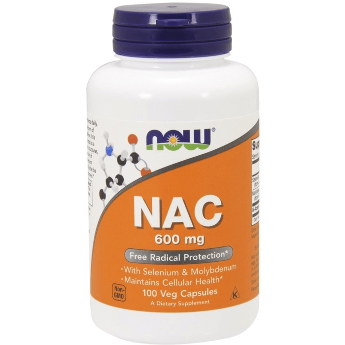 NAC 600 mg | 100 Veg Capsules | With Selenium & Molybdenum