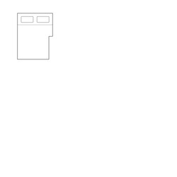 Corner Rectangle Cut Out