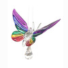 Wild Things Fantasy Glass Butterfly Suncatcher Rainbow