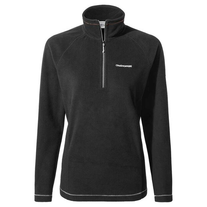 Craghoppers Miska Women's Half Zip Fleece Black 14