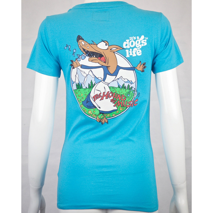 It's A Dogs Life Hound of Music Women's T-shirt 10
