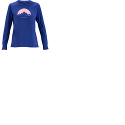 Leki Long Sleeve Women's T-Shirt Denim/ Papaya Punch L