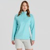 Craghoppers Women's Miska VI Half Zip Fleece Aqua Sky 16