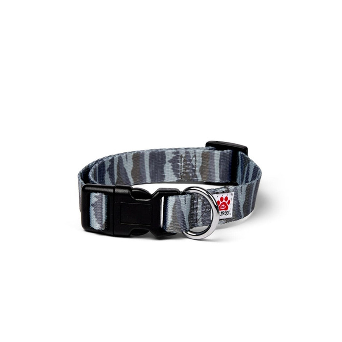 Saltrock Camo Stripe Pet Collar Green L
