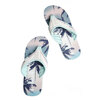 Weird Fish Thurleston Printed Flip Flops Aqua Marine 4